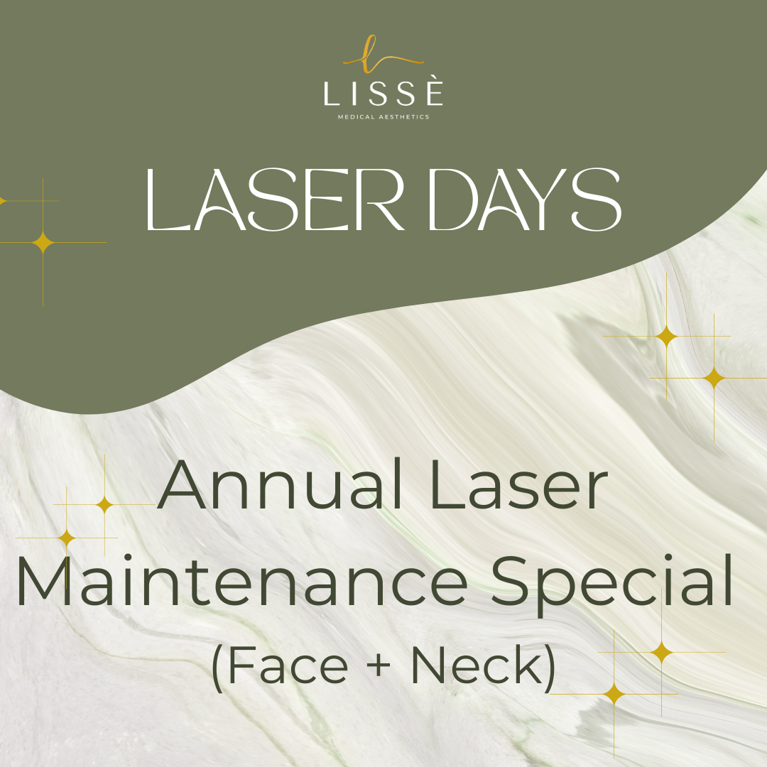 Annual Laser Maintenance Special (Face & Neck)