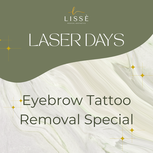 Eyebrow Tattoo Removal Special