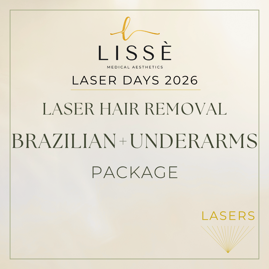 Brazilian + FREE Underarms Laser Hair Removal Package