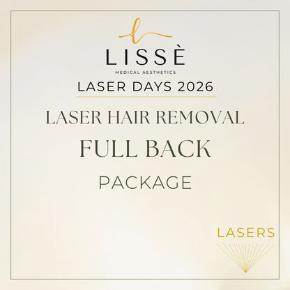 Full Back Laser Hair Removal Package