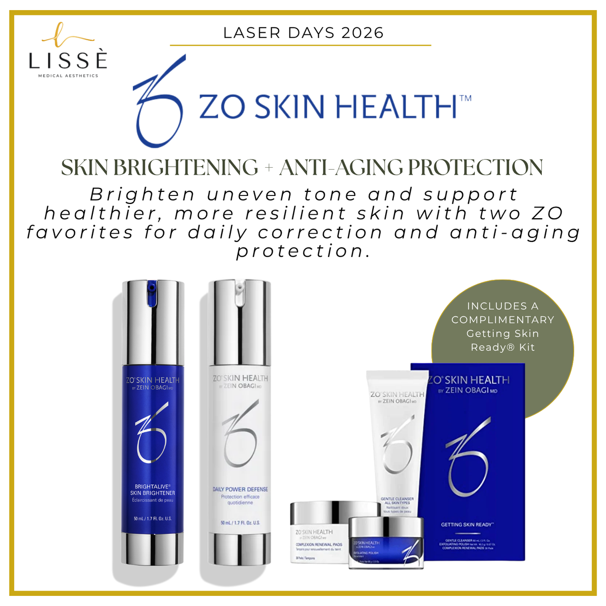 ZO Skin Health — Skin Brightening + Anti-Aging Protection