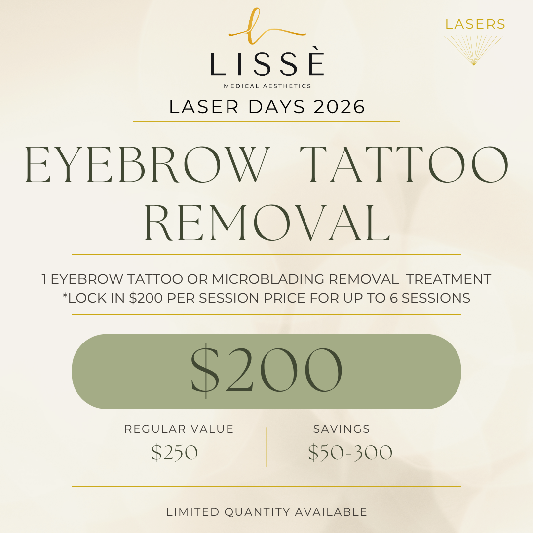Eyebrow Tattoo Removal Special