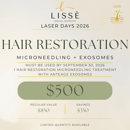 Hair Restoration Microneedling + Exosomes