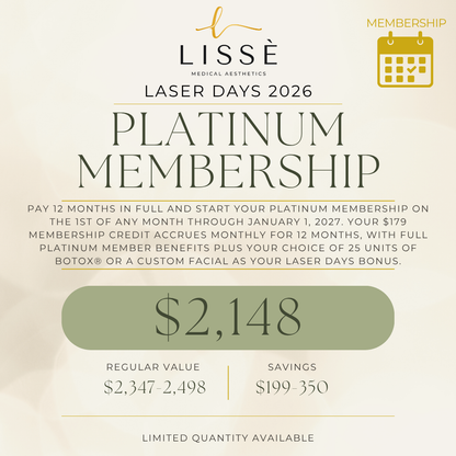 LISSÈ Platinum Reserve Membership