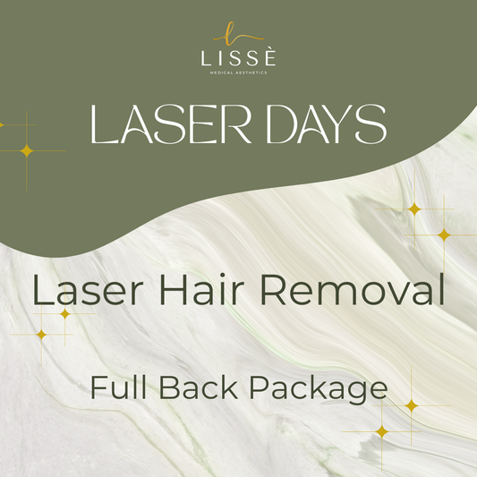 Laser Hair Removal- Full Back Package